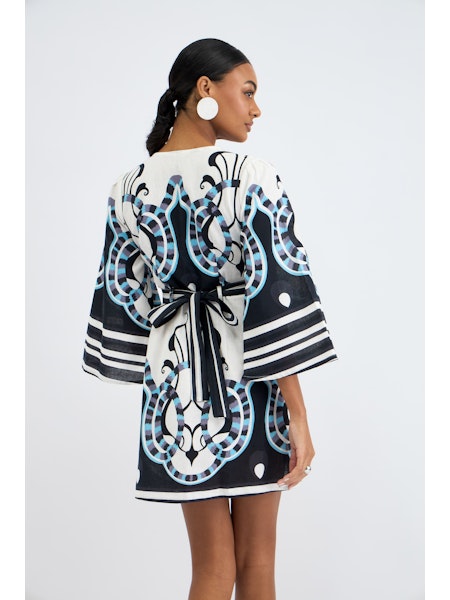 Kennedy Dress - Harbor Silver Mist