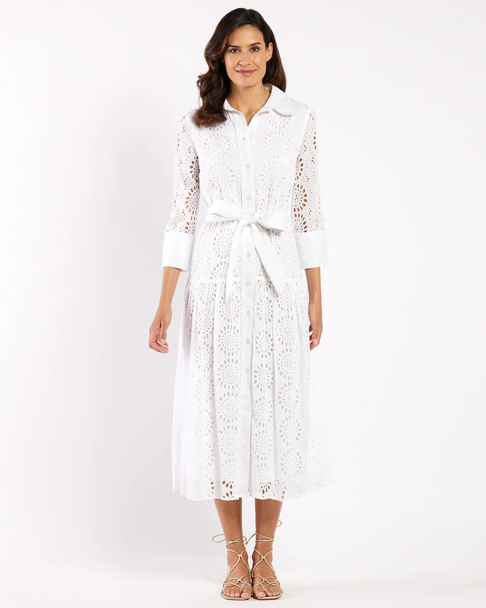 Sutton Dress Cotton Eyelet