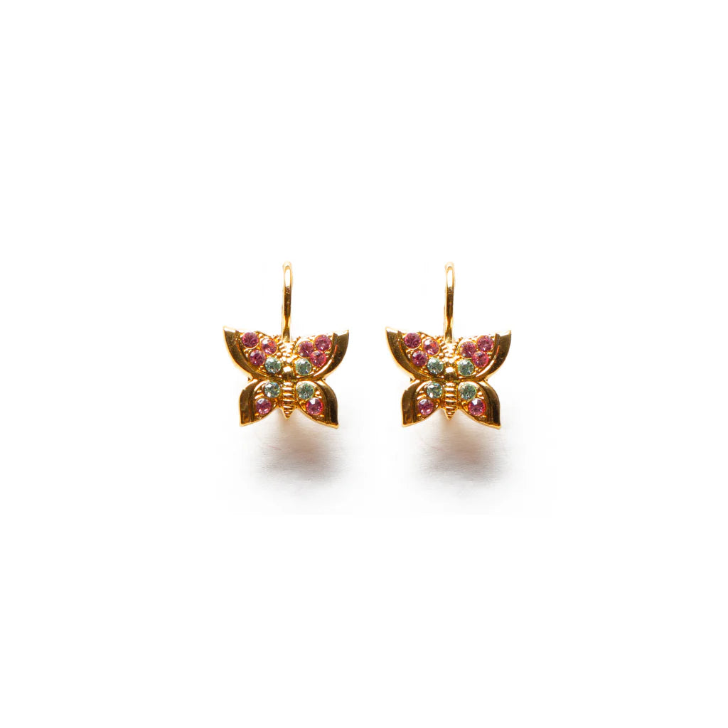 Butterfly Earrings in "Parasol"