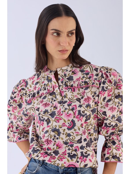 Stella Top - Last Blooms Pink