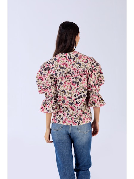 Stella Top - Last Blooms Pink