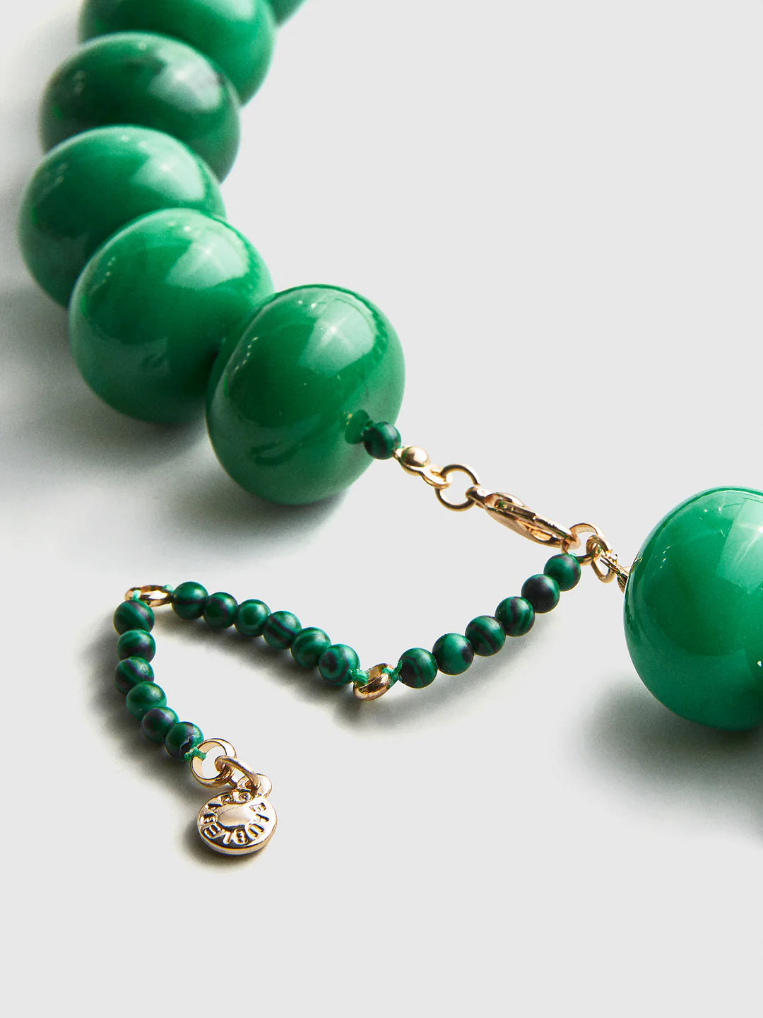 Joan Semi-Precious Necklace - Malachite