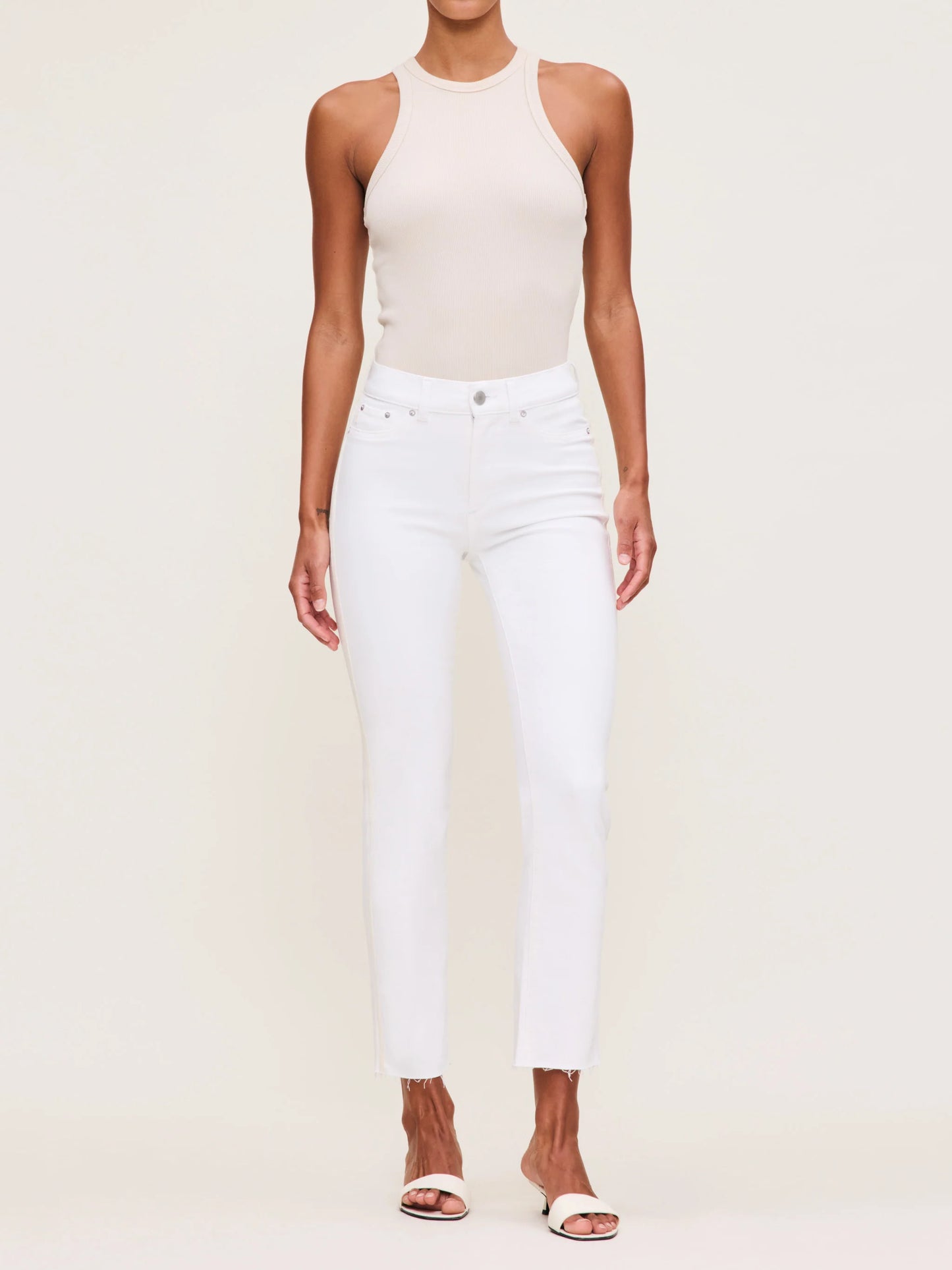 Mara Straight Mid Rise Instasculpt™ Ankle Jeans