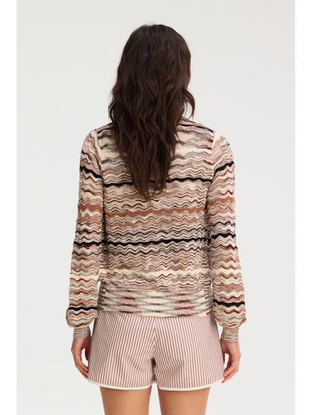 Miller Cardigan in Terracotta