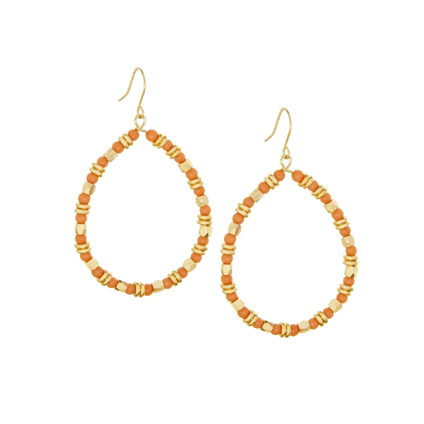 Beaded Teardrop Earring
