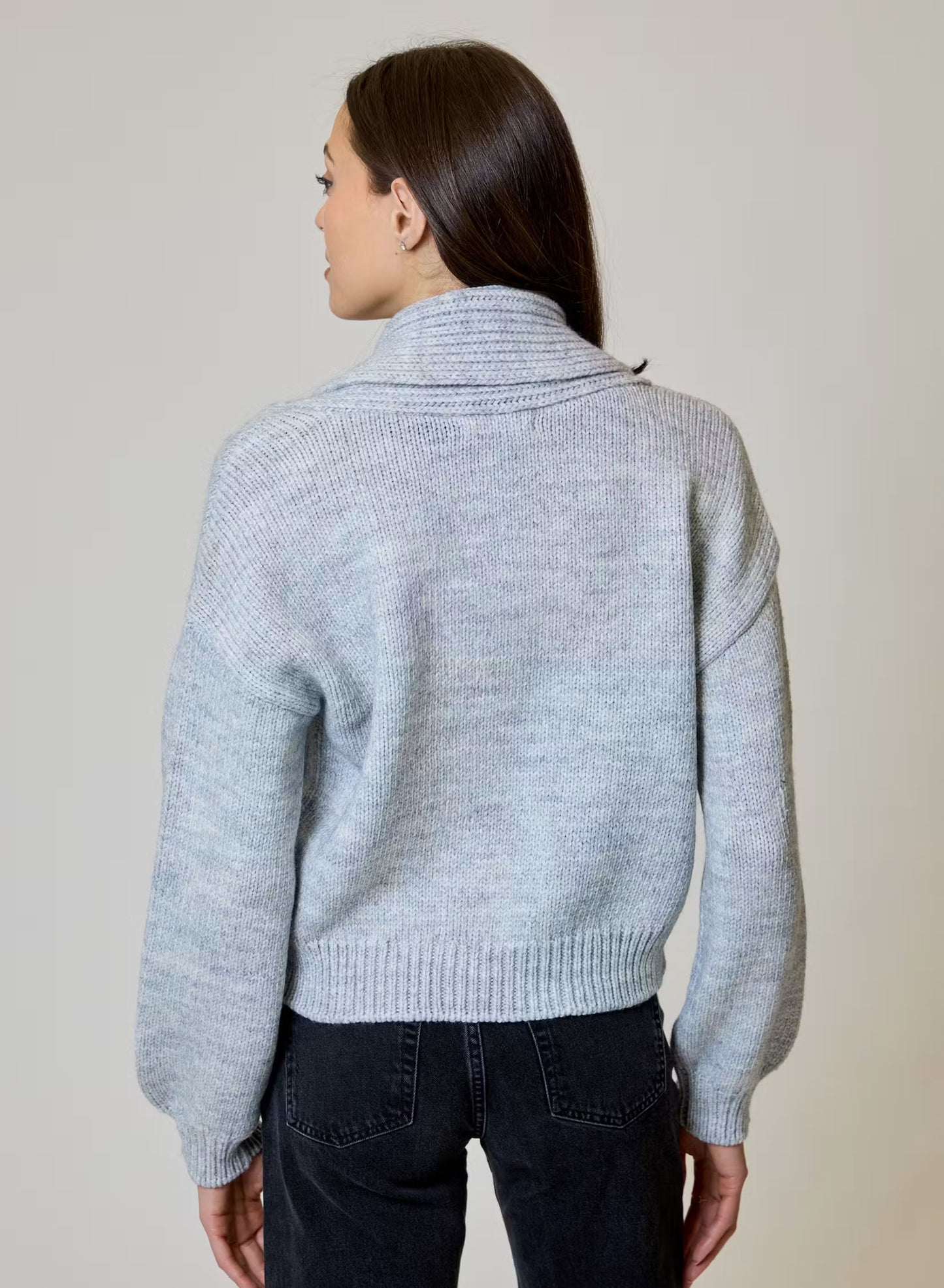 SHAWL COLLAR CARDIGAN