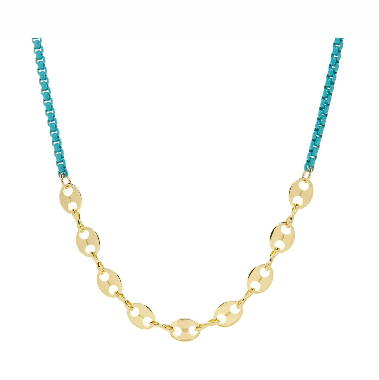 Enamel and Gucci Link Chain