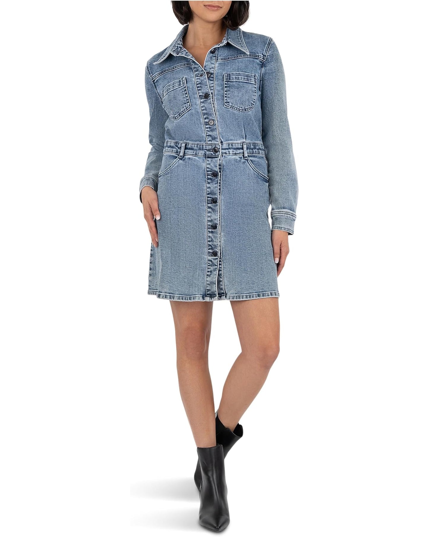 Arlington Button Front Dress