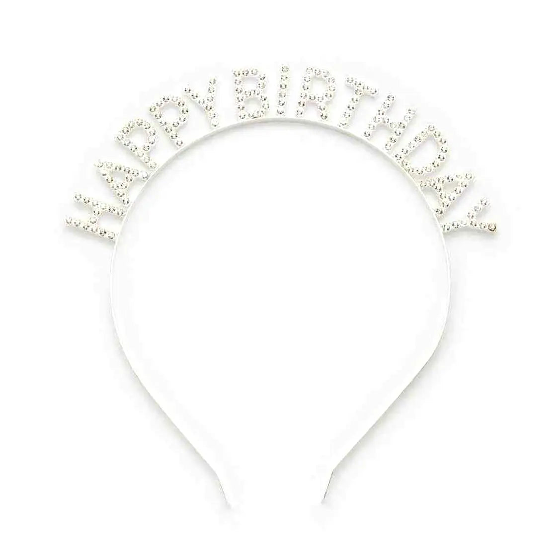 Happy Birthday Crystal Headband