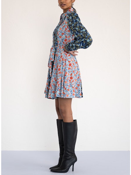 ROWENA DRESS LAPIS