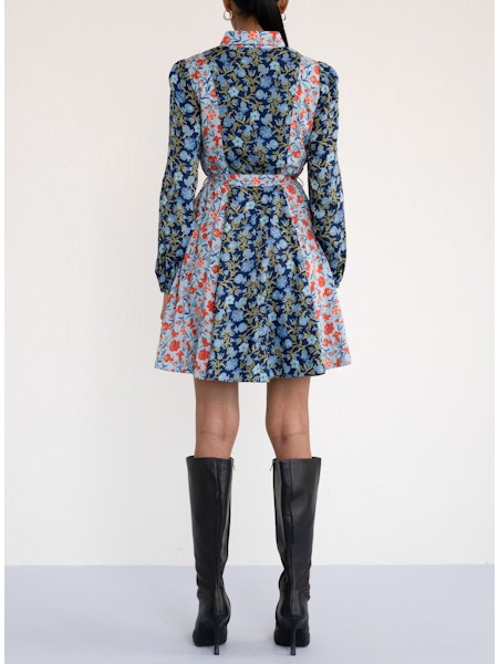 ROWENA DRESS LAPIS