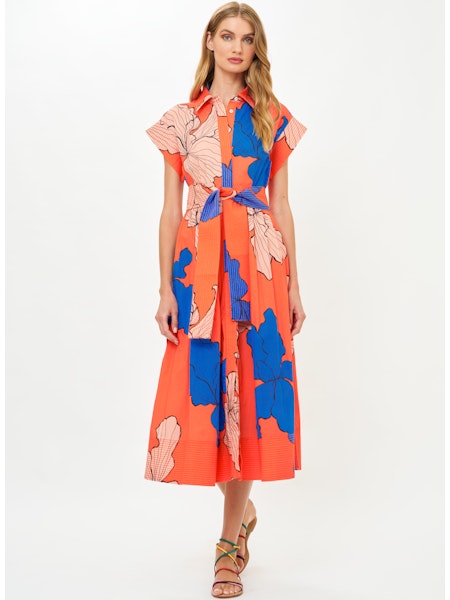 BELTED SHIRT DRESS - Bora Bora