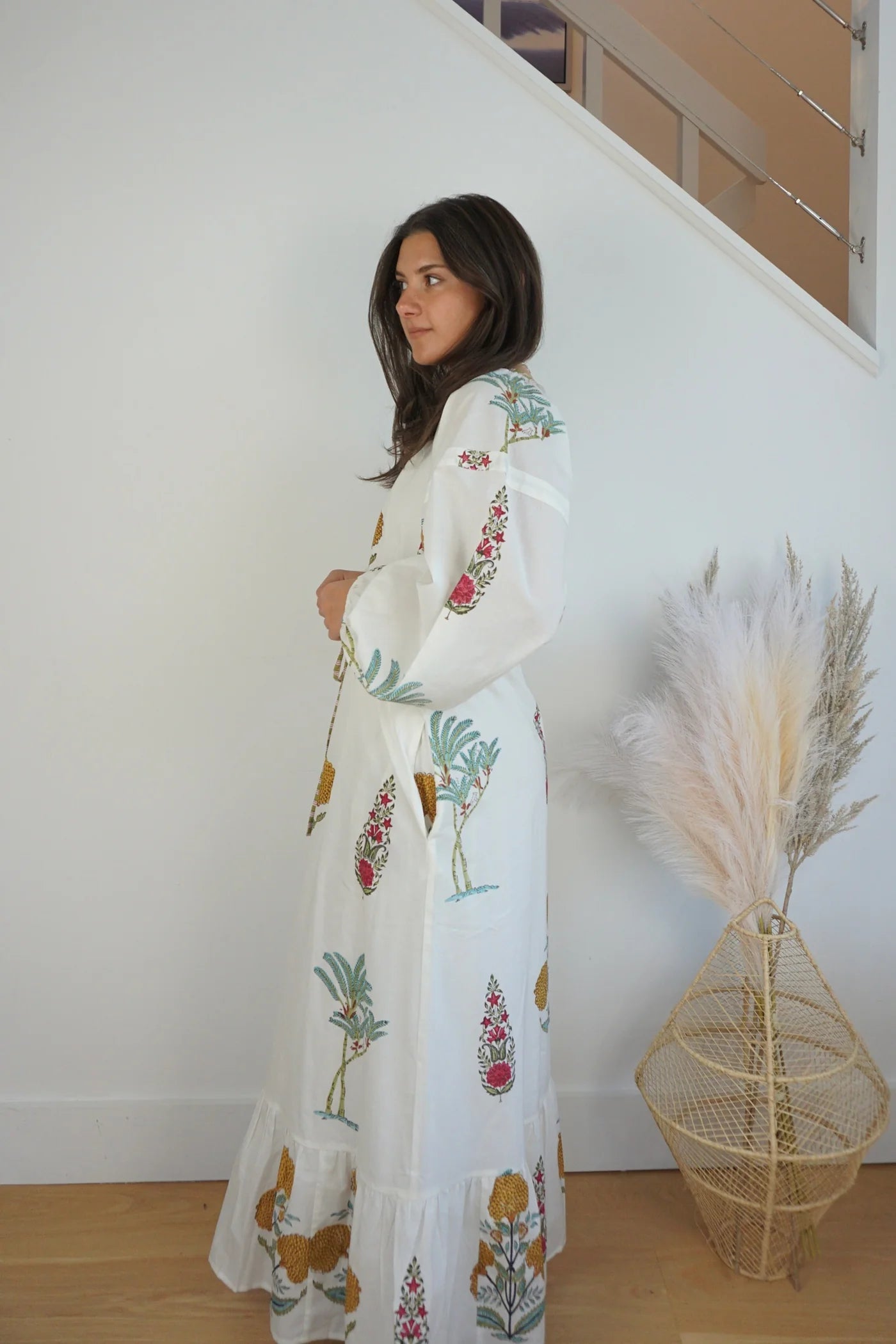 NIBI MTK JOEL MAXI DRESS - KABIR FLORAL