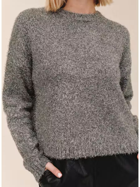 Slouchy Shimmer Sweater