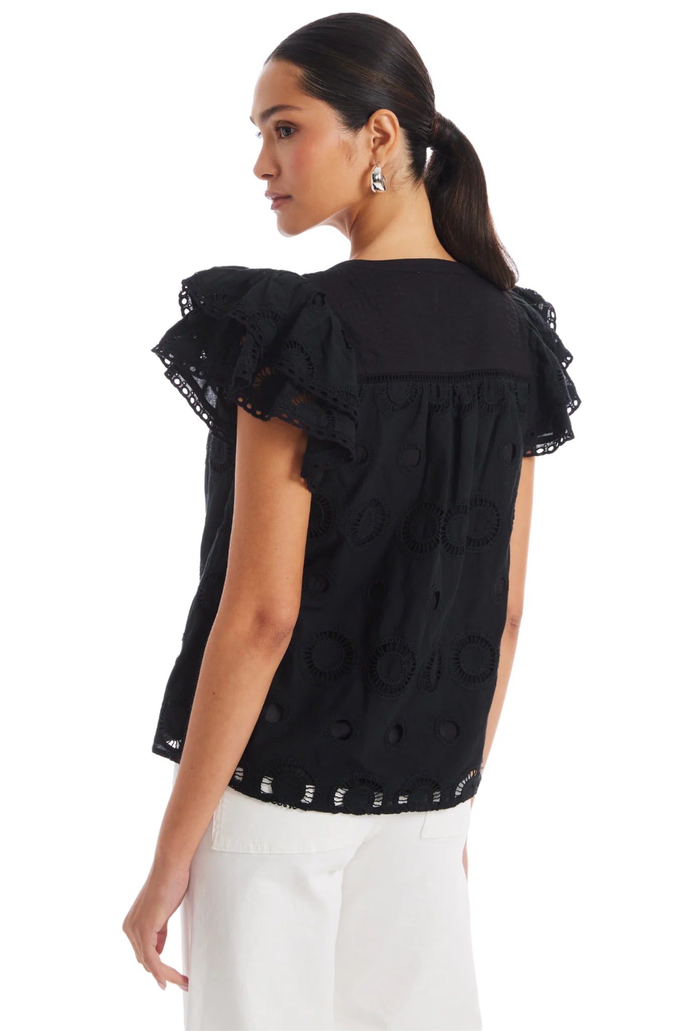Eyelet Alicia Top
