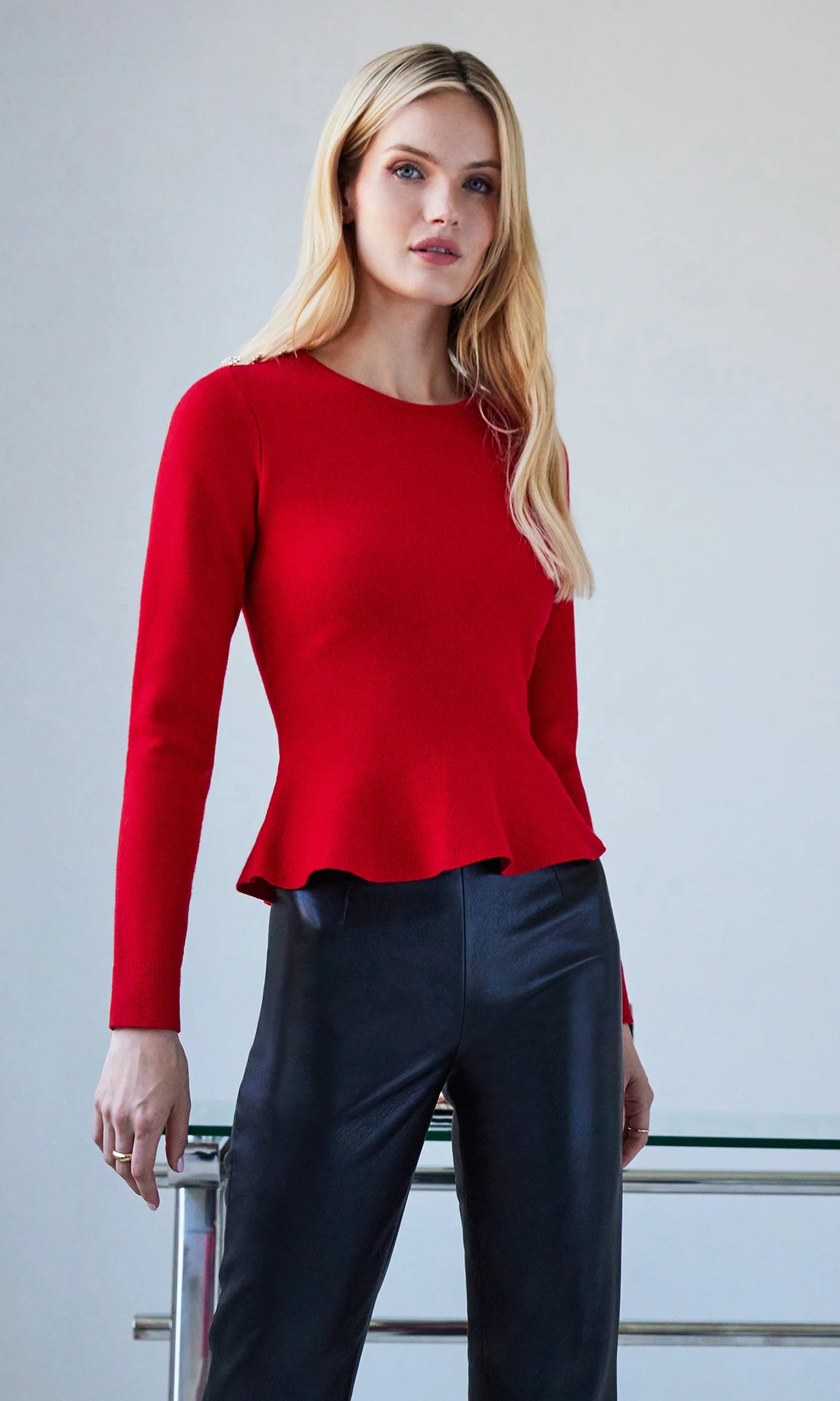 Panache Peplum Sweater
