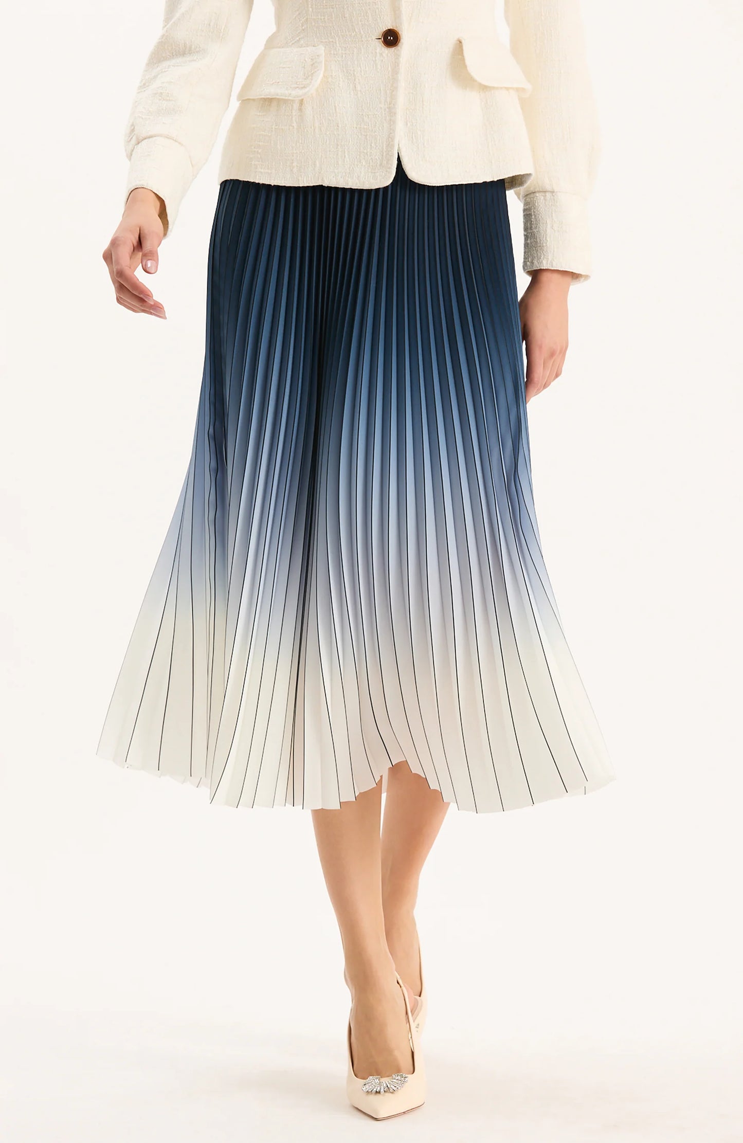 Cara Pleated Skirt