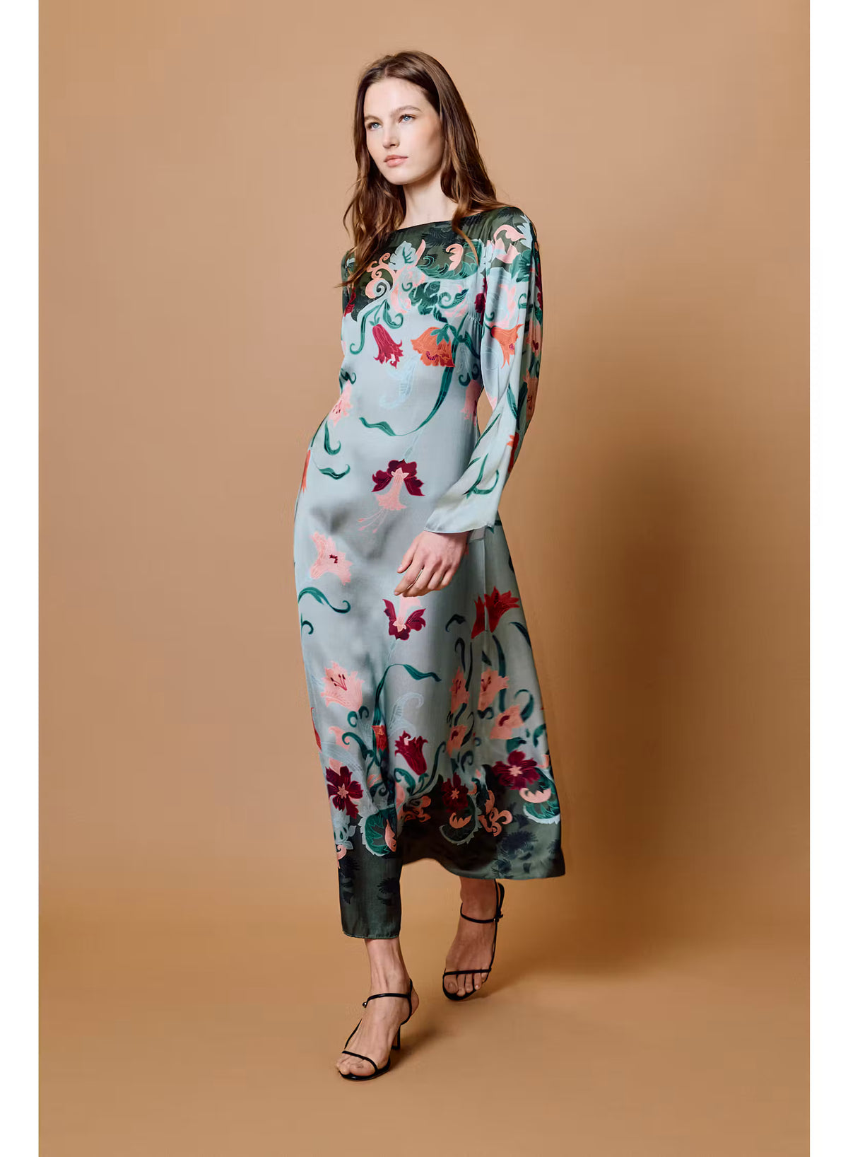 ISOBEL ANKLE DRESS - LYS