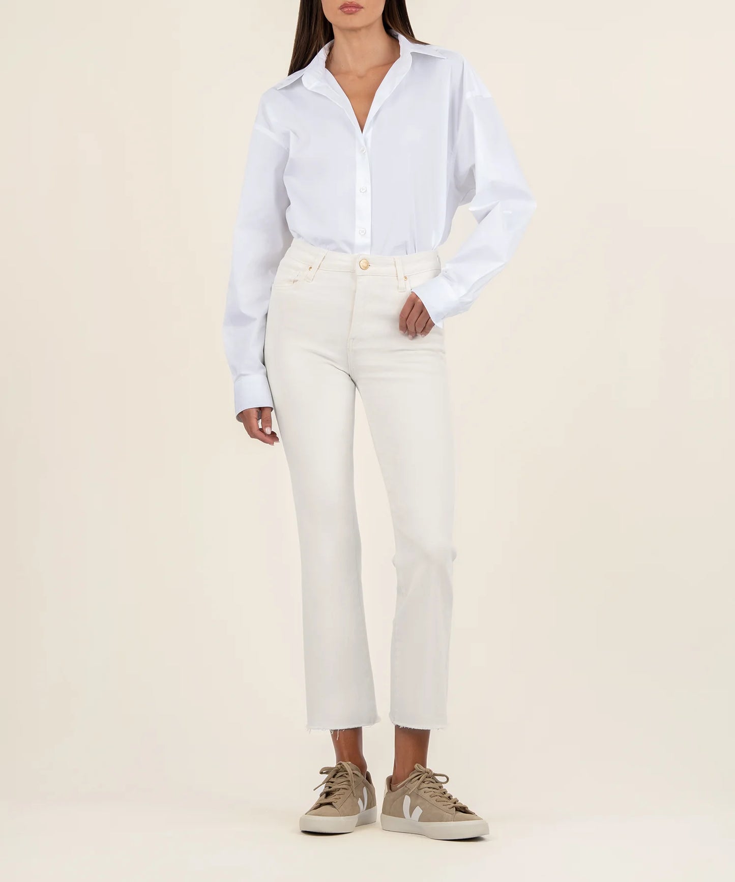 Kelsey High Rise Ankle Flare