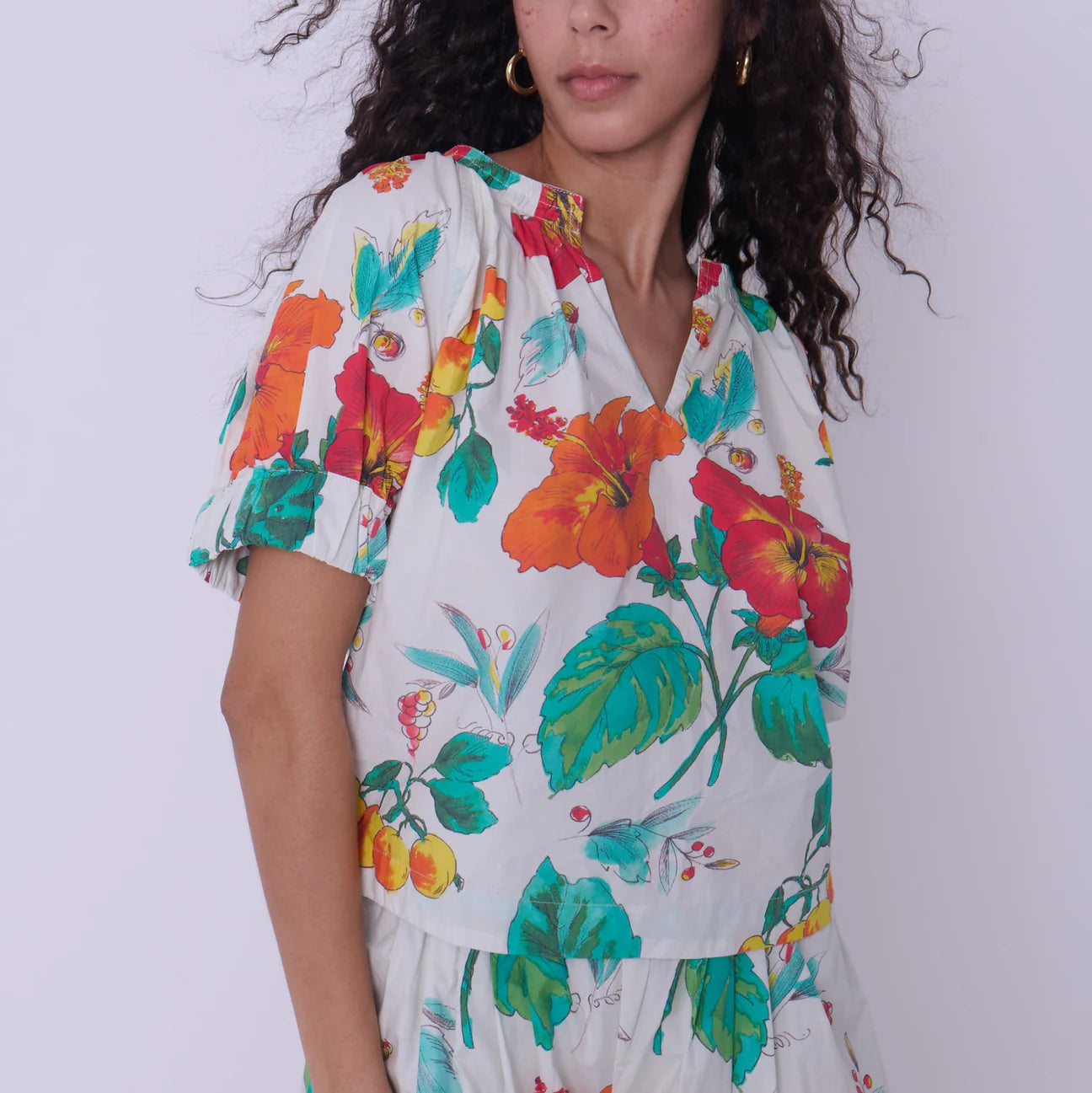 Dawson Top | Carmela Floral Print