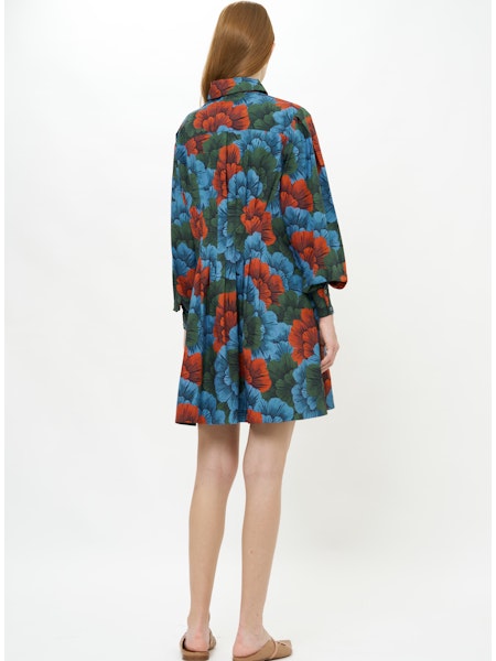 ELIZABETH DRESS- MADRID BLUE