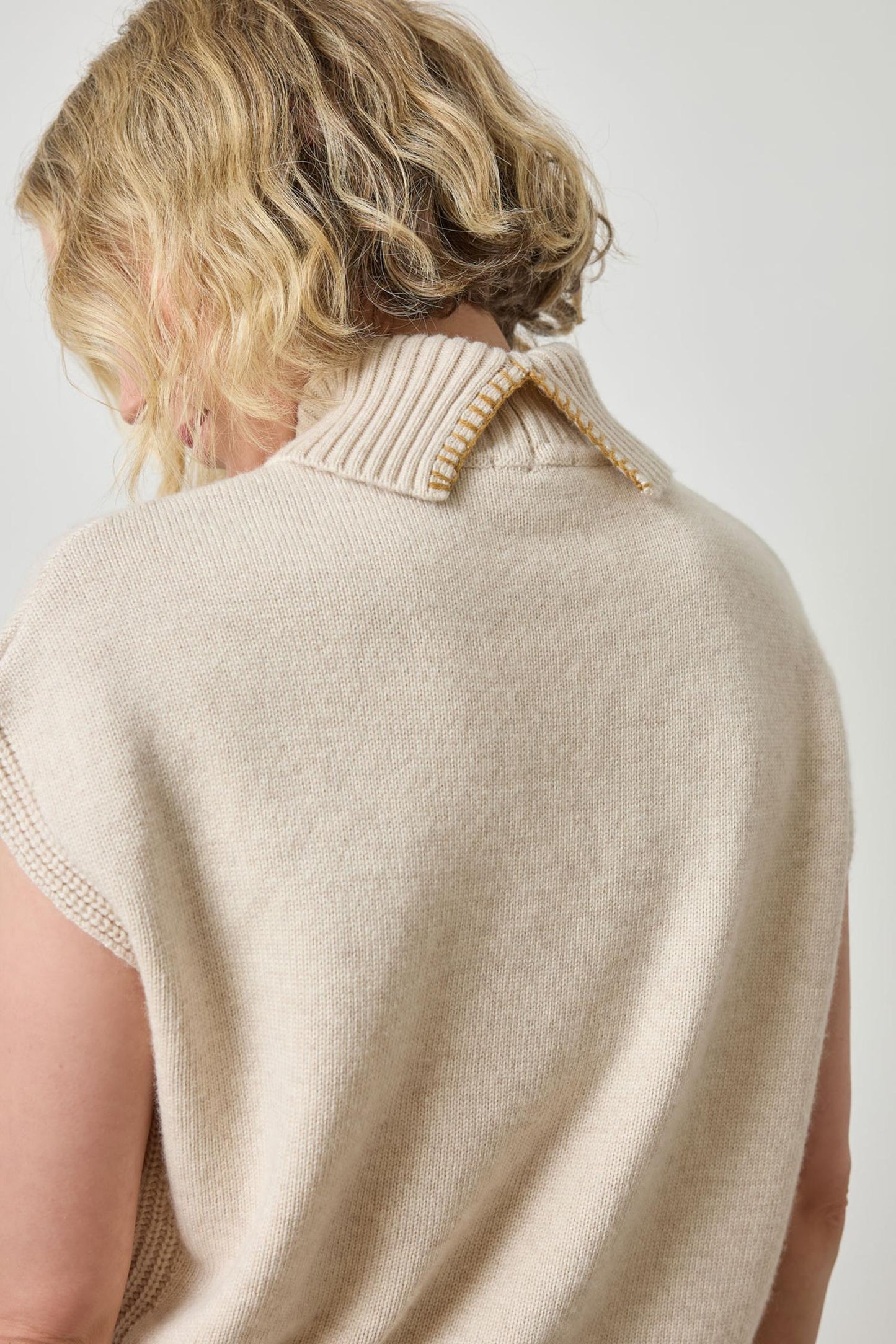 Turtleneck Wedge Sweater