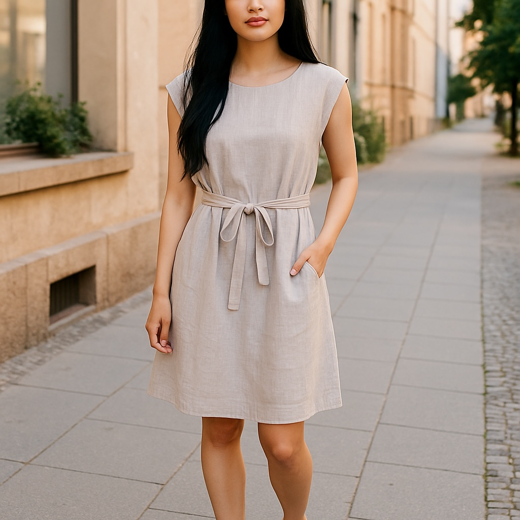 Lara Linen Dress - Tutu