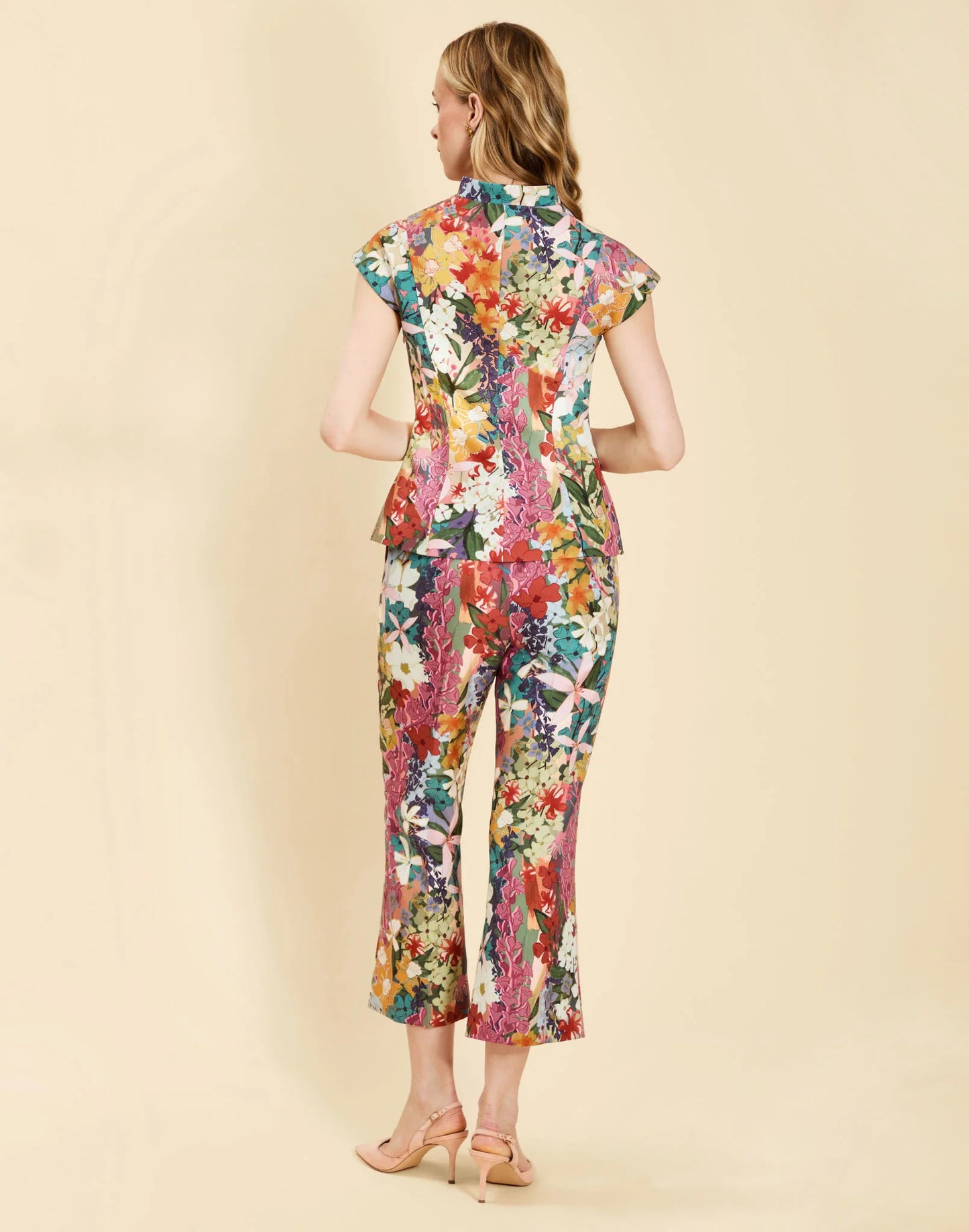Tuxedo Crop Kick Pants