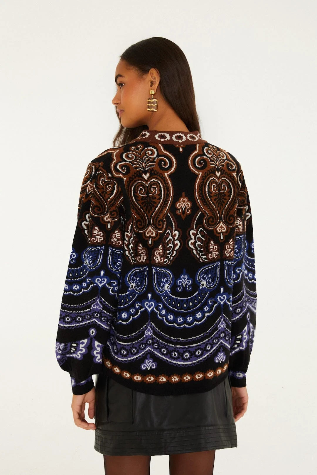 Nicole Scarf Sweater