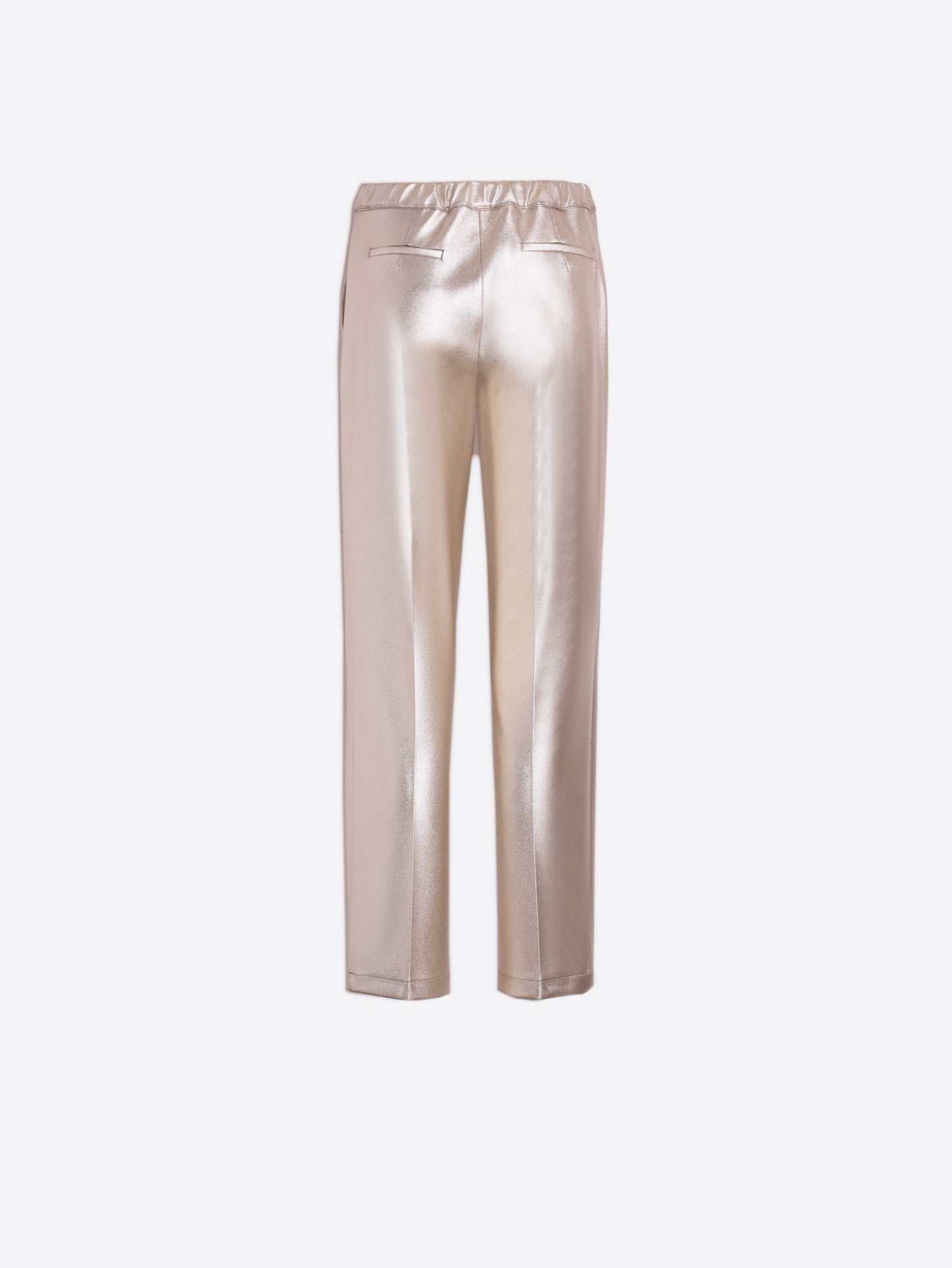 STRAIGHT GOLD TROUSERS