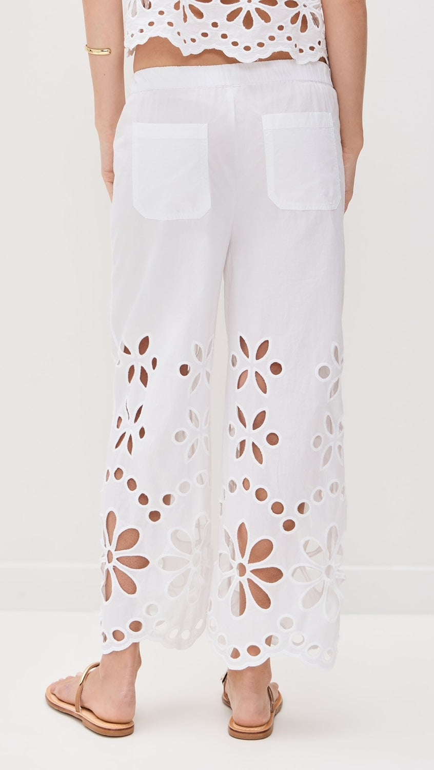 Emma Eyelet Pant