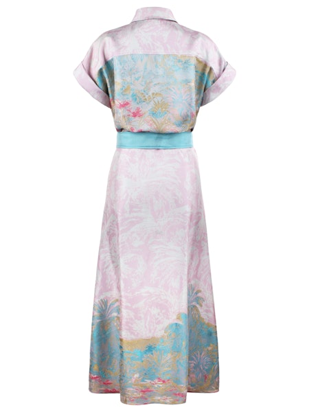 Long Chantal Jacquard Dress