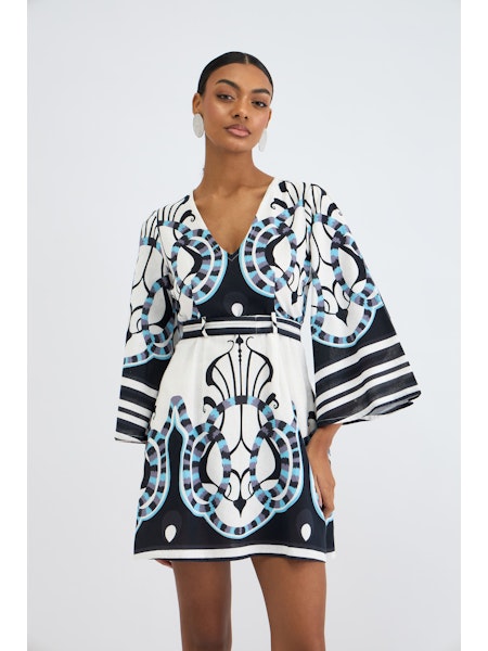 Kennedy Dress - Harbor Silver Mist