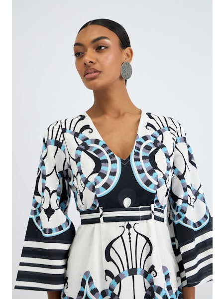 Kennedy Dress - Harbor Silver Mist