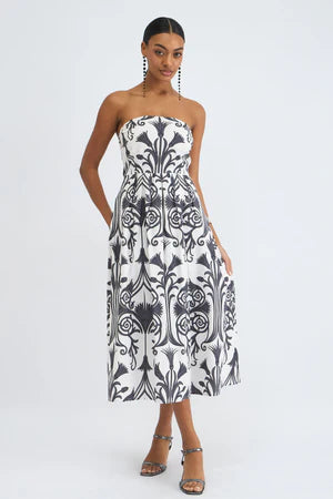 Rory Dress - Iron Veil Charcoal