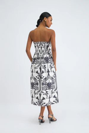 Rory Dress - Iron Veil Charcoal