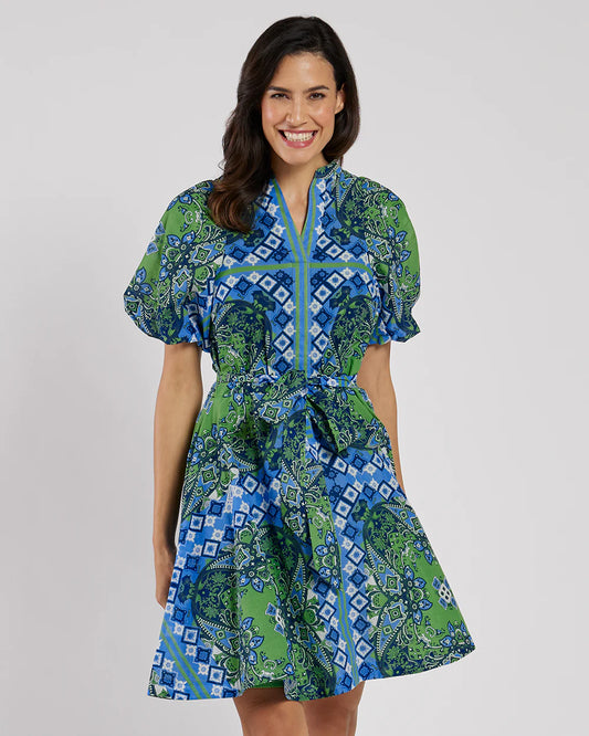 Paisley Dress Cotton Voile