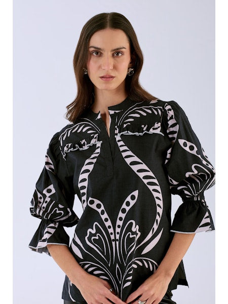 Stella Top - Fountain Black