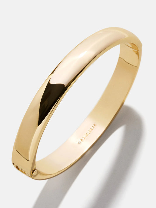 Nadia Classic Hinge Bangle - Wide