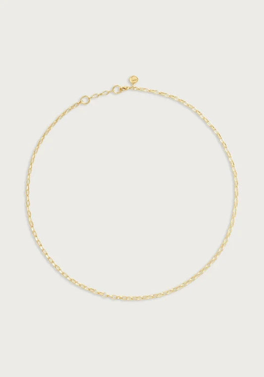 Pendant Chain Necklace, Gold