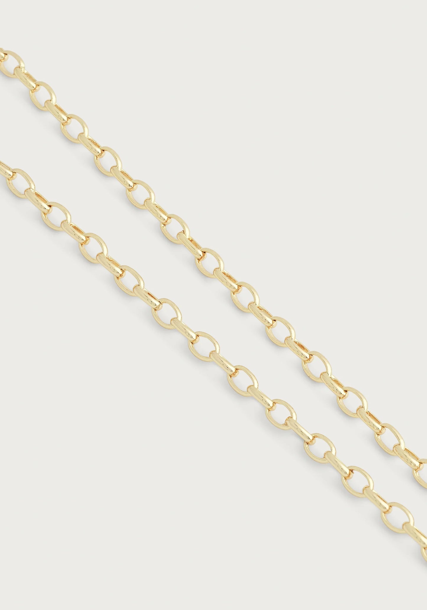 Pendant Chain Necklace, Gold