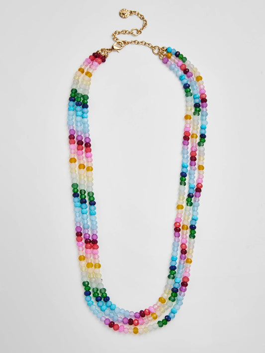 Lena Semi-Precious Layered Necklace