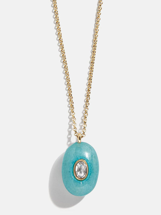 Aura Semi-Precious Pendant Necklace