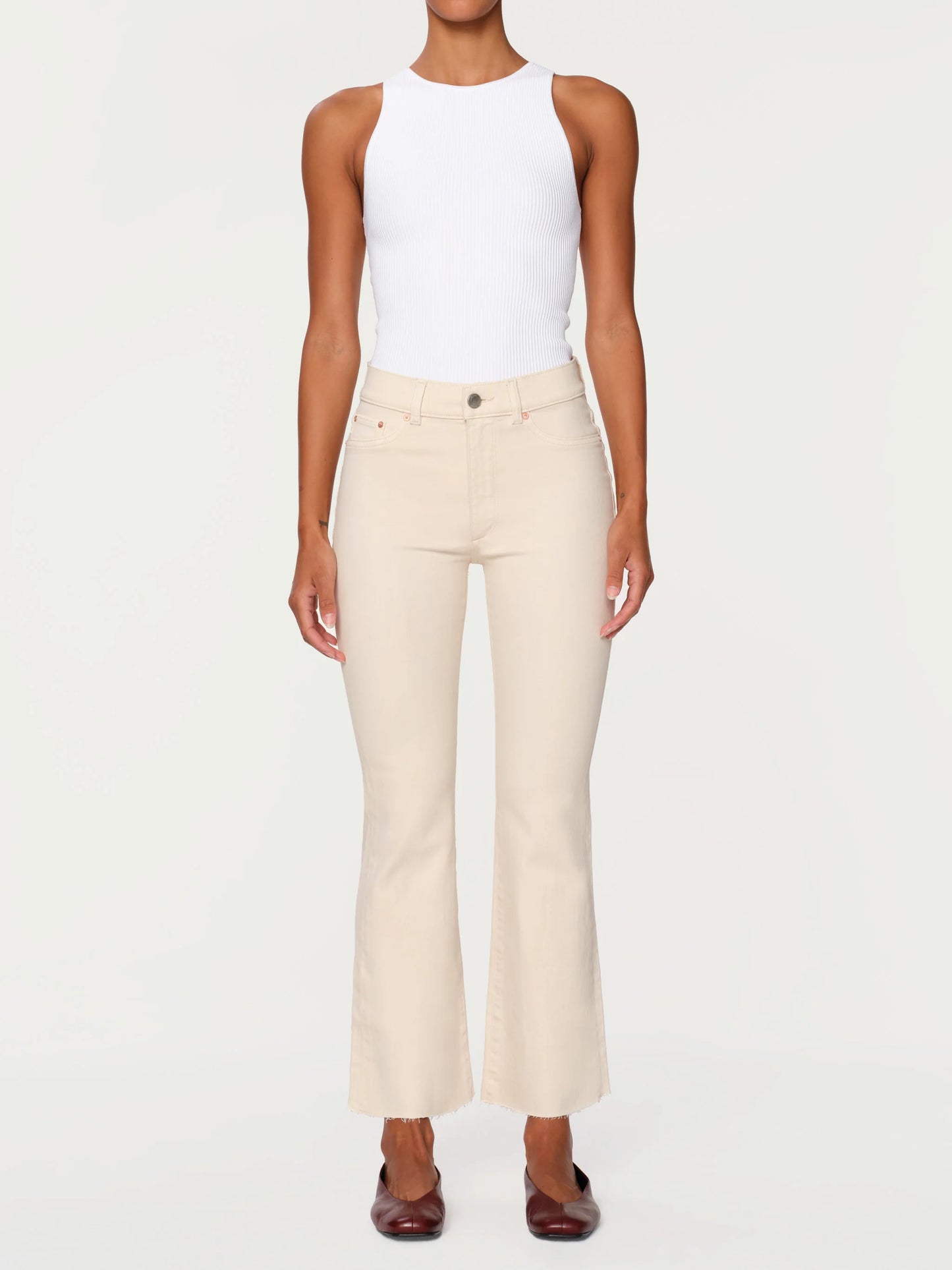 Bridget Boot High Rise Instasculpt™ 27" Jeans - Flax