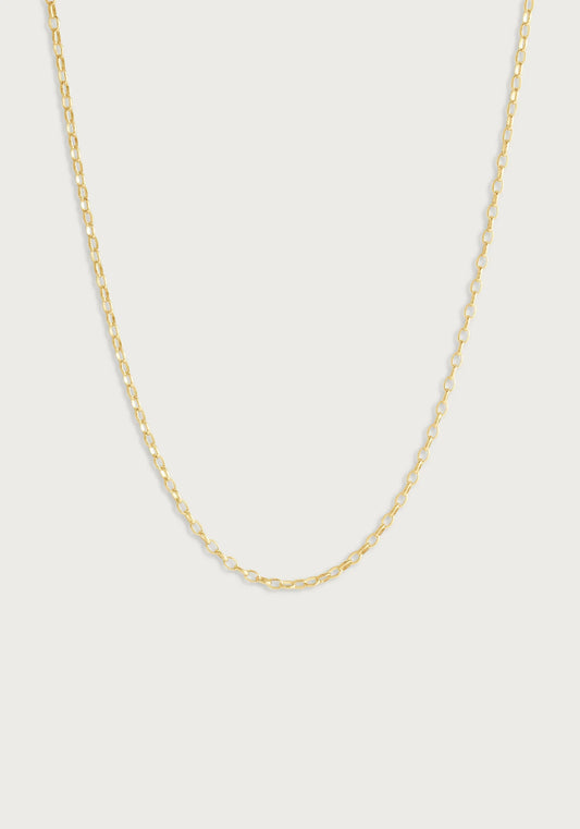 Pendant Chain Necklace, Gold