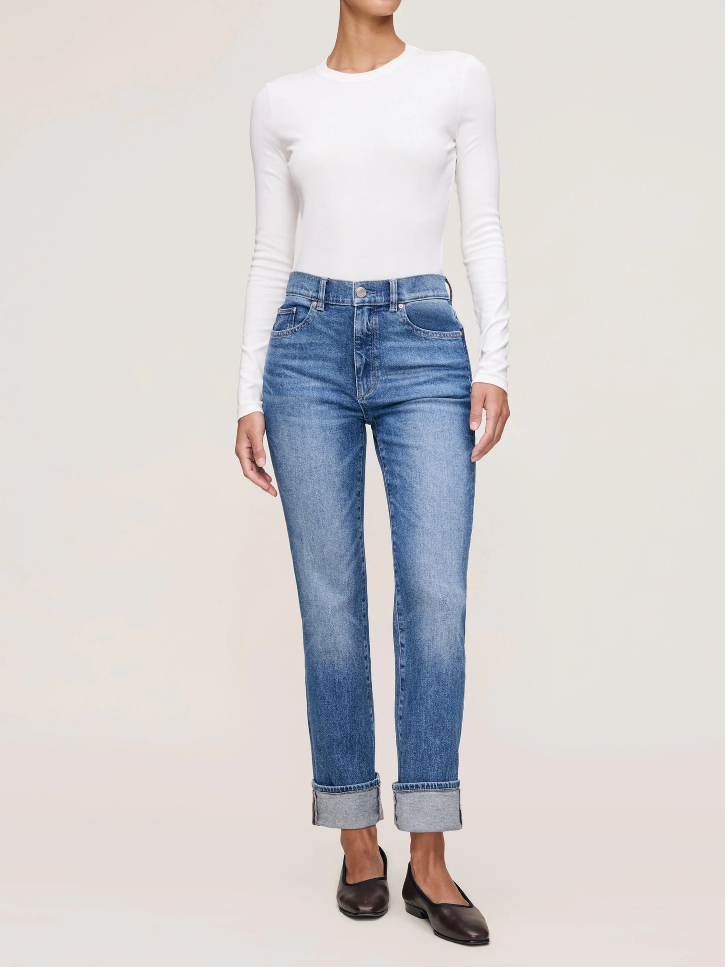 Patti Straight High Rise Ankle
