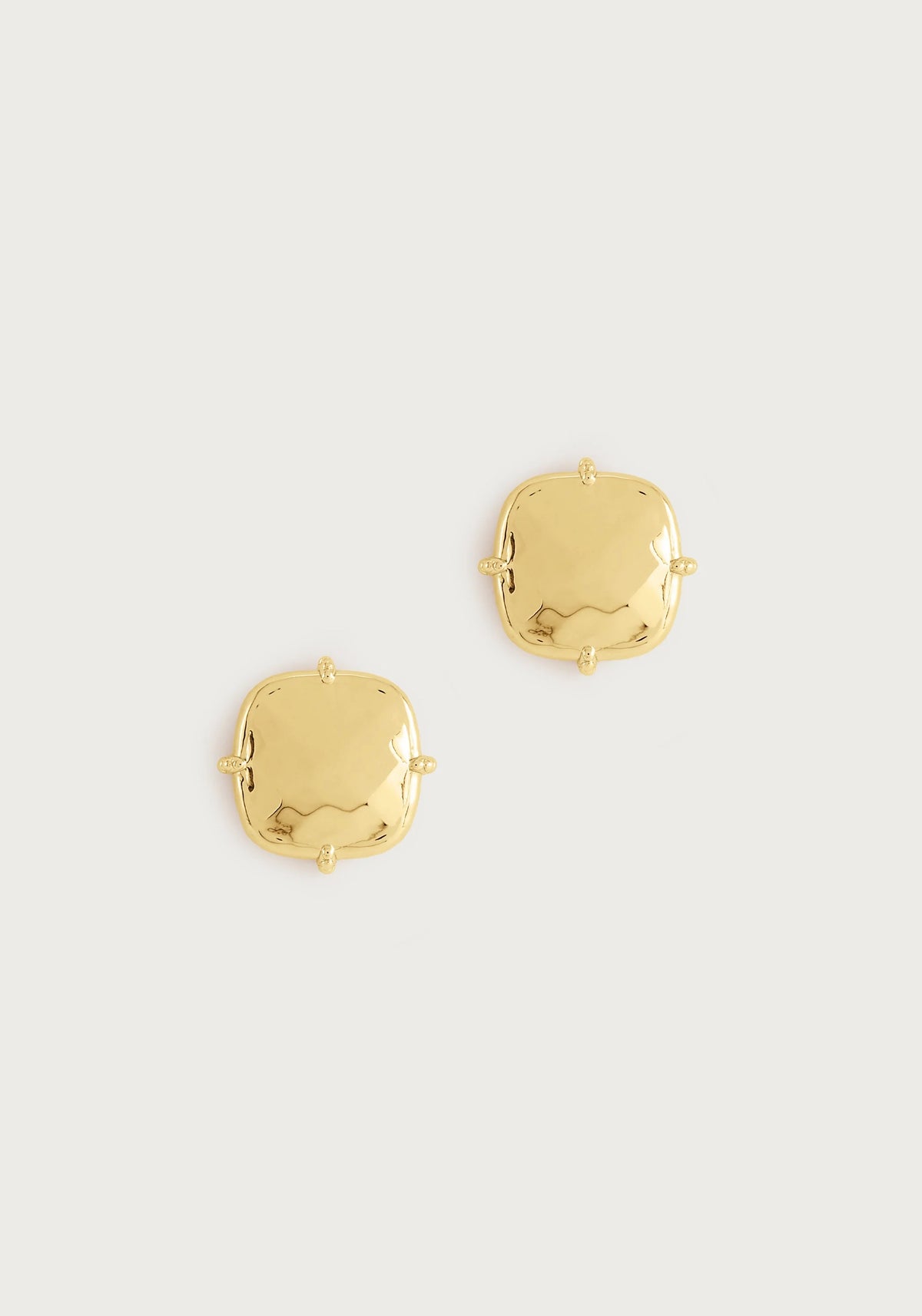 Farrier Stud Earrings, Gold