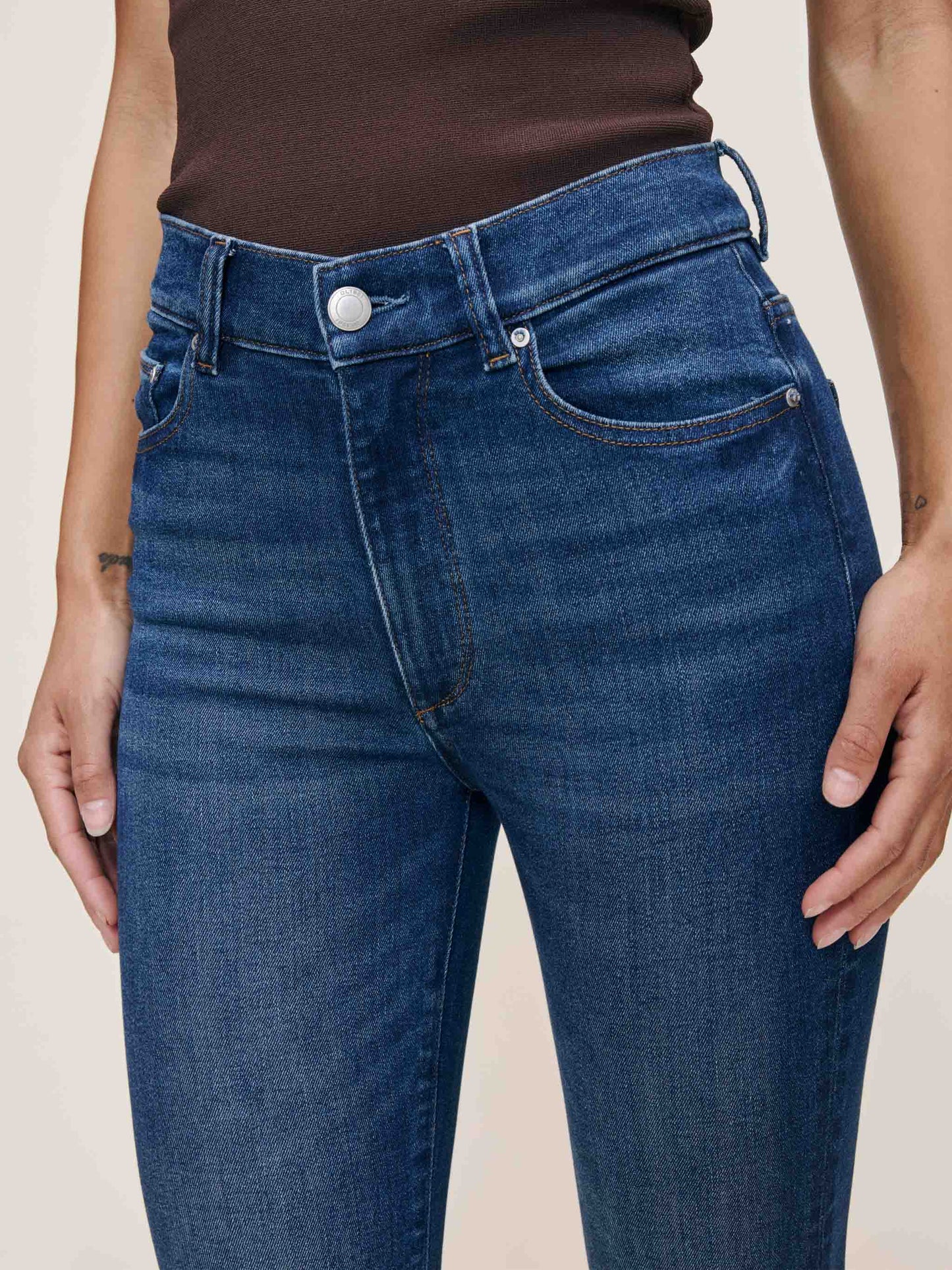 Bridget Boot High Rise Instasculpt™ Crop Jeans - Raindrop