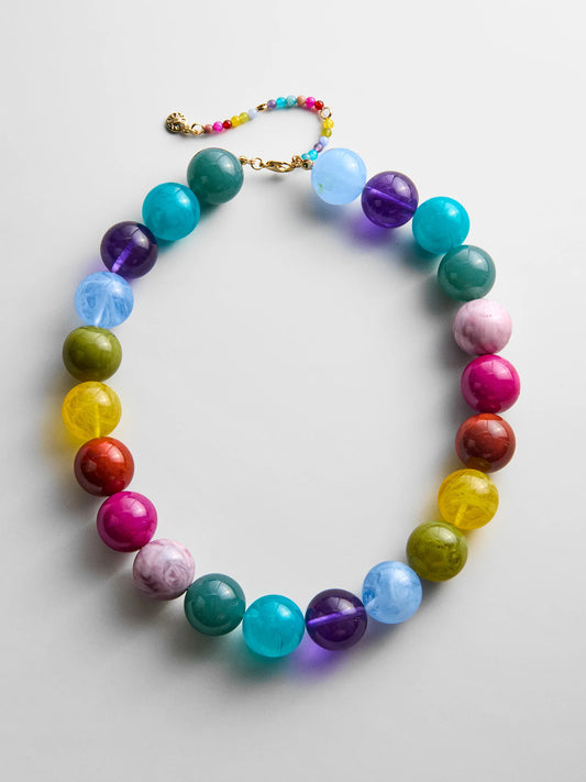 Jane Beaded Necklace - Multi