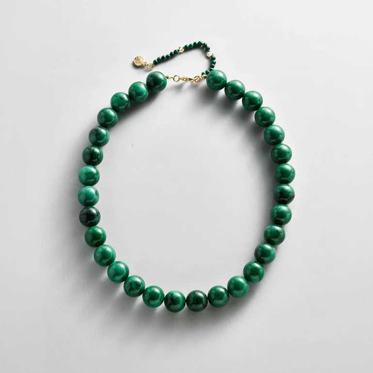 Mini Jane 14mm Malachite